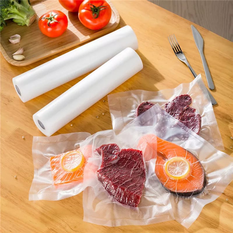 Vacuum sealer food bags rolls