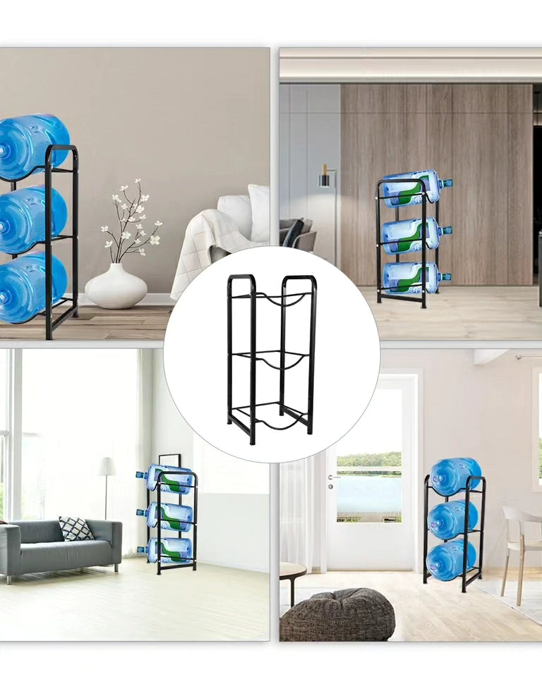 3 Layer Water Bottle Rack