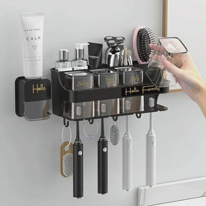 Toothbrush Holder/Toothpaste Dispenser