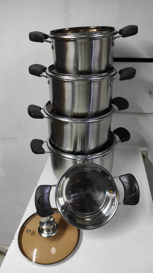 Stainless cookware set