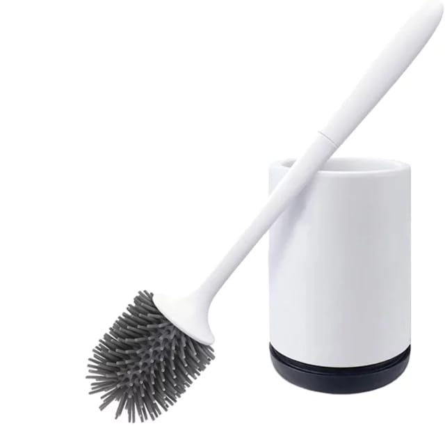 Silicone Toilet Brush Set