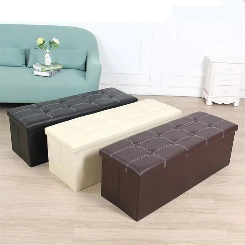 Biggest Size Folding Ottoman Storage Box