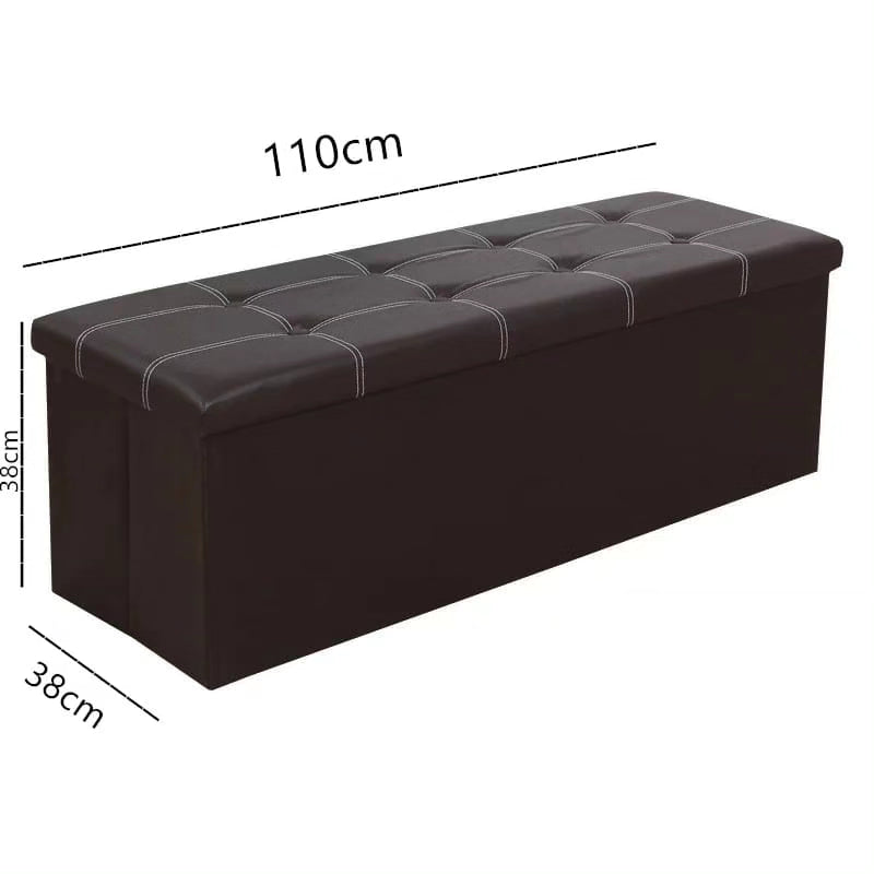 Biggest Size Folding Ottoman Storage Box