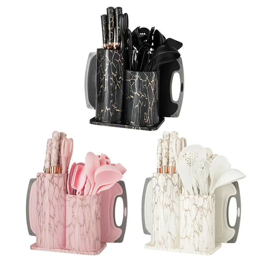 25pcs  silicone spoon set