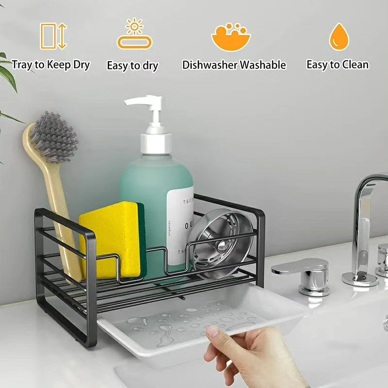 Sink Caddy with Water Tray