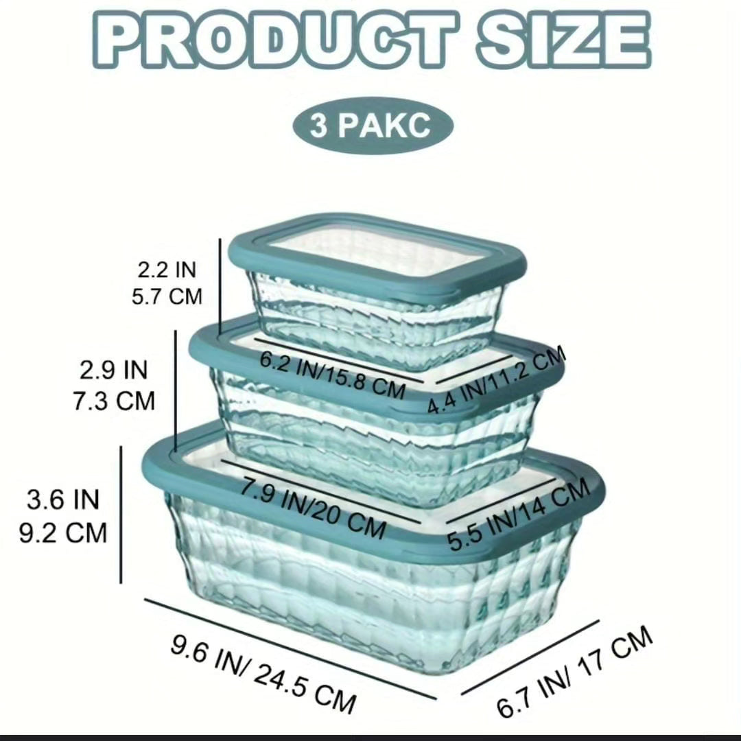 3in1 Acrylic Storage Containers