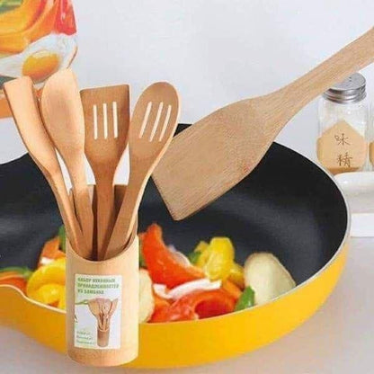 Wooden spoon set