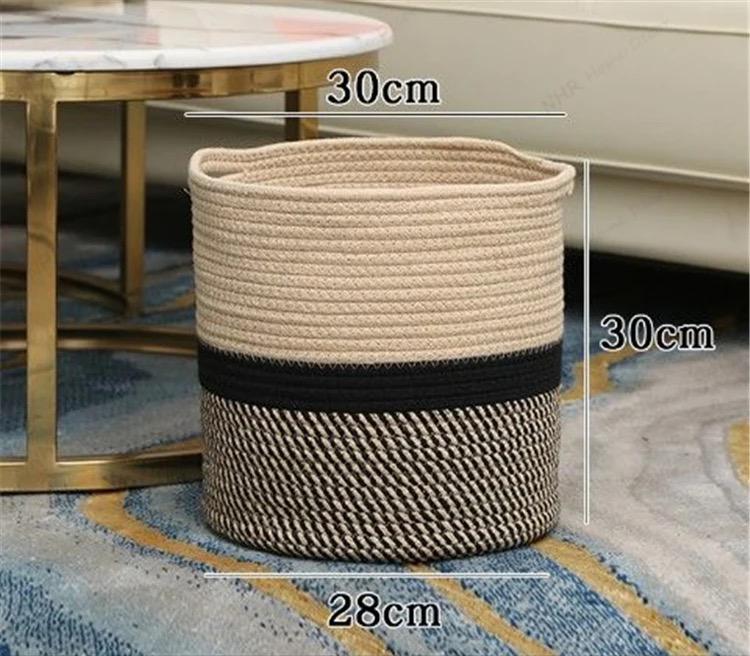 Cotton rope basket