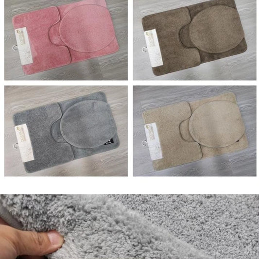 3Pc Toilet mats