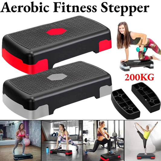 Aerobic fitness stepper