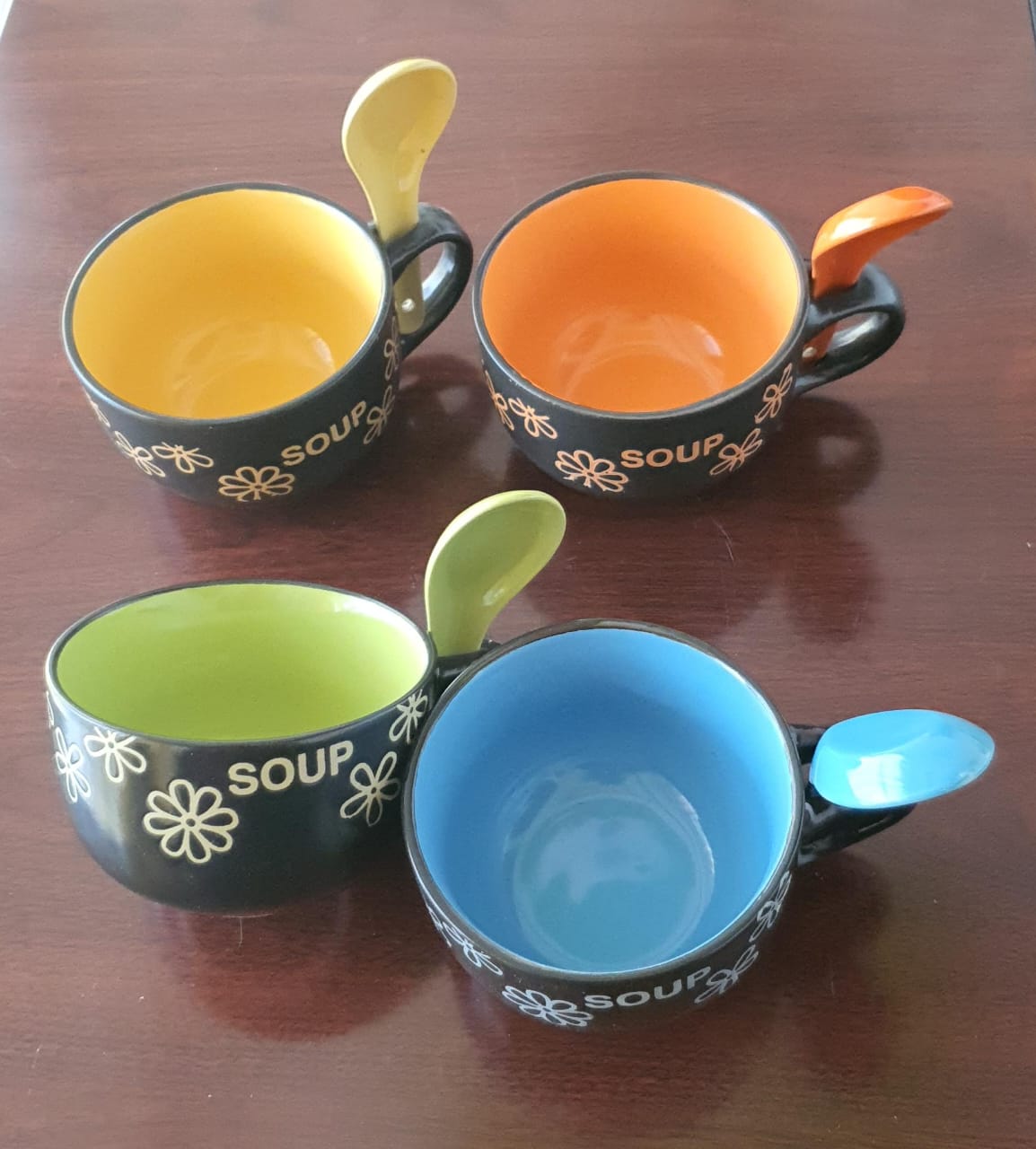 Soup bowl and spoon