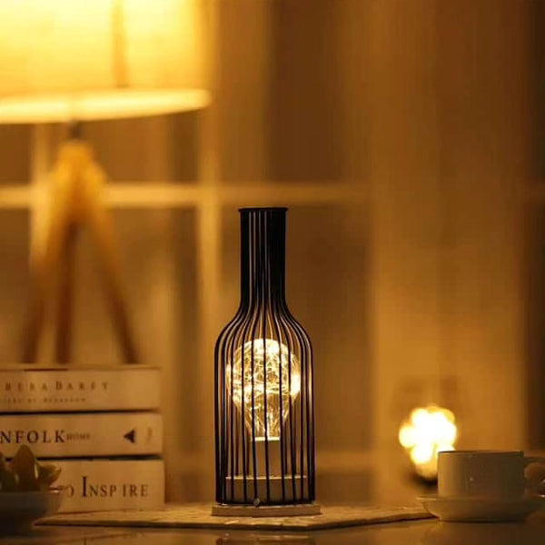 Wrought Iron LED Table Lamp