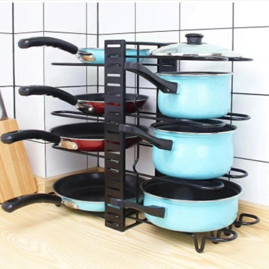 5 Tier Kitchen Pot/Lid Rack