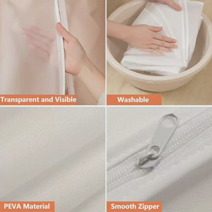 5pcs Garment Wardrobe Dustproof Covers