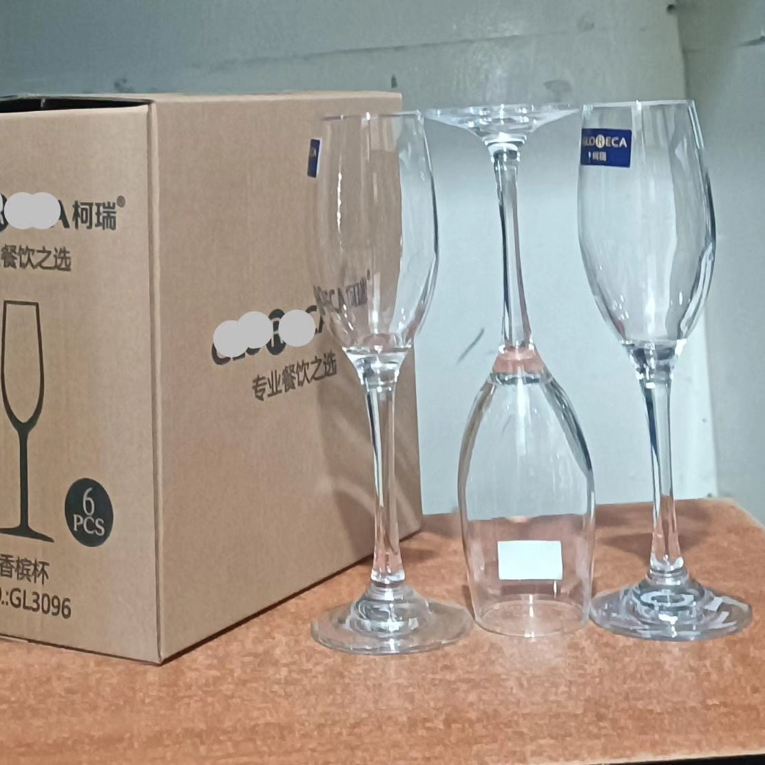 6Pc Wine Glasses