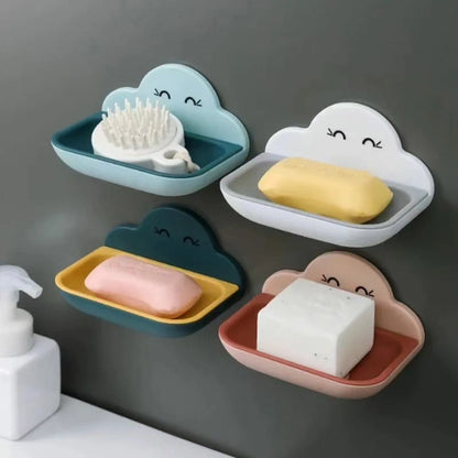 One Tier Cloud Soap Dish