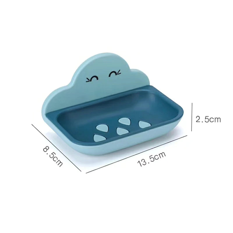 One Tier Cloud Soap Dish