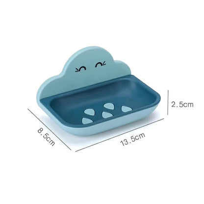 One Tier Cloud Soap Dish