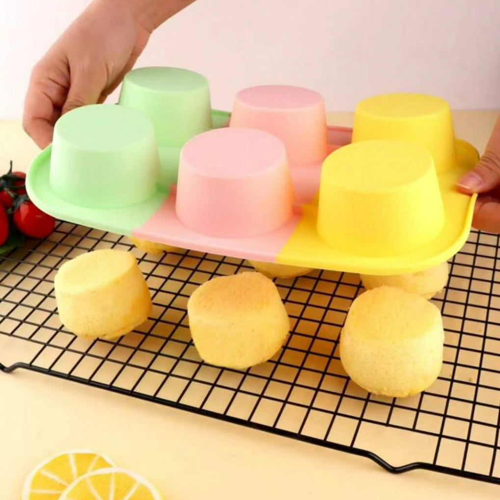 6 Holes Cupcake Tray