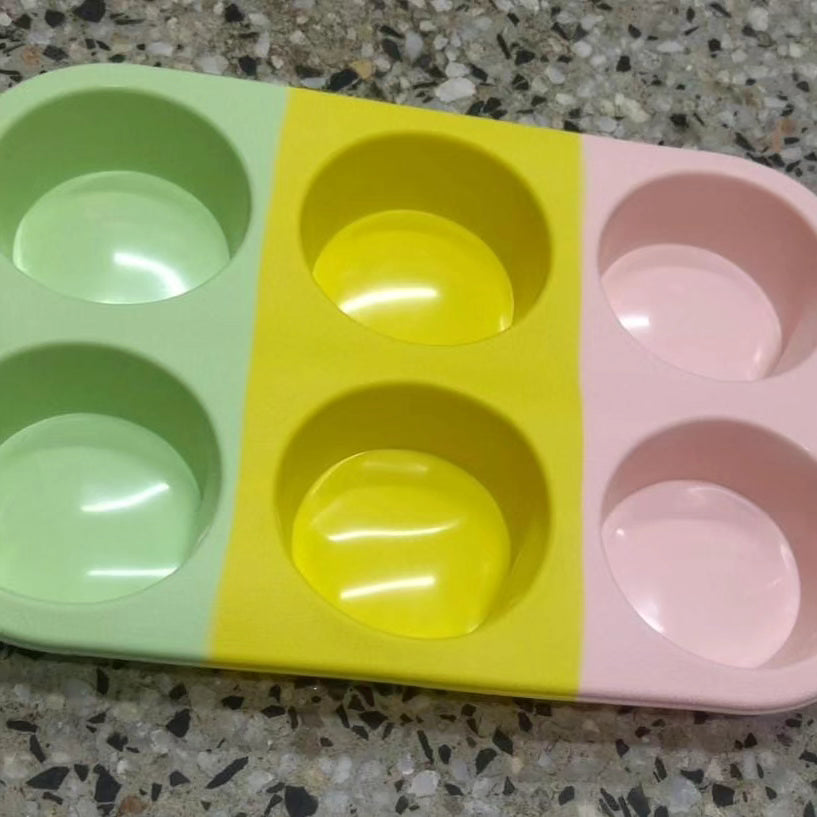 6 Holes Cupcake Tray