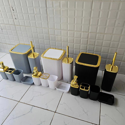 6 in 1 Bathroom Accessories Set