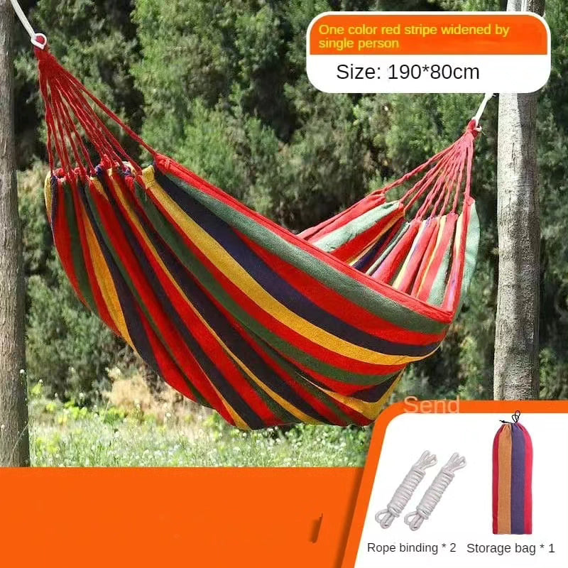 Stripped Outdoor Hammock