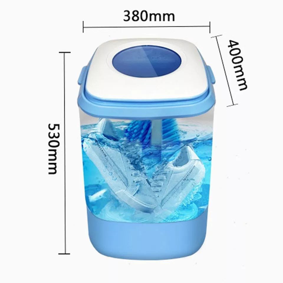 Portable Mini Washing Machine For Clothes and Shoes  BlackNov