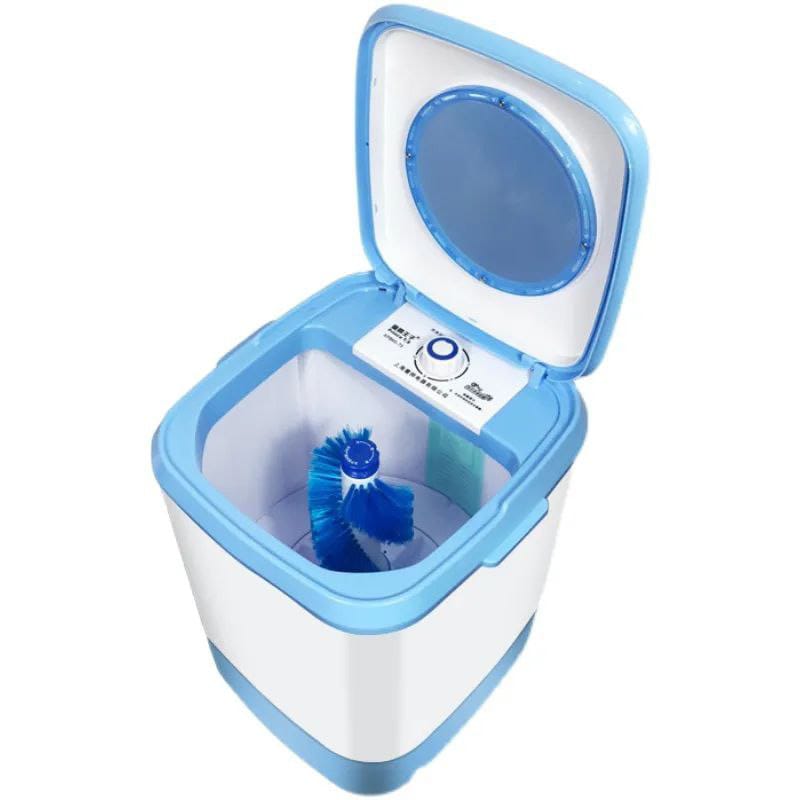 Portable Mini Washing Machine For Clothes and Shoes  BlackNov