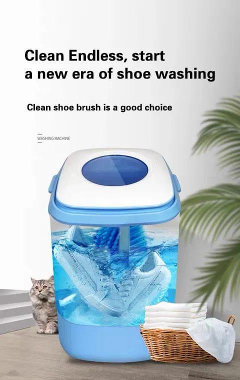 Portable Mini Washing Machine For Clothes and Shoes  BlackNov