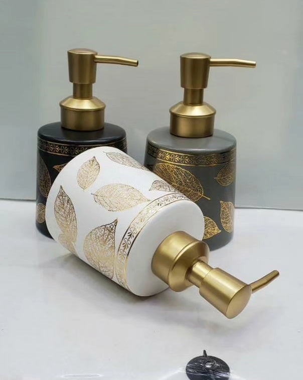 Ceramic soap lotion dispenser