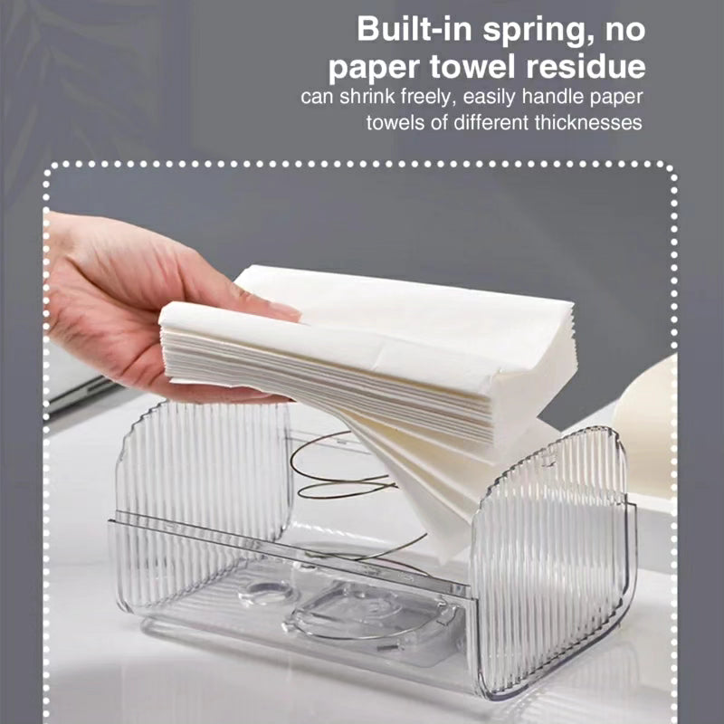 Transparent Acrylic Serviette Holder/Napkin Holder