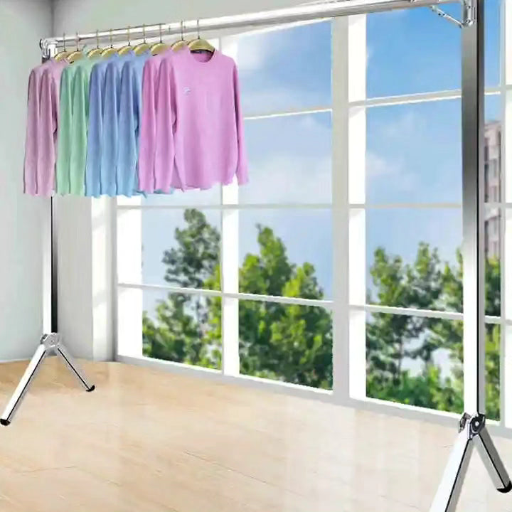 Single Outdoor Cloth Rail