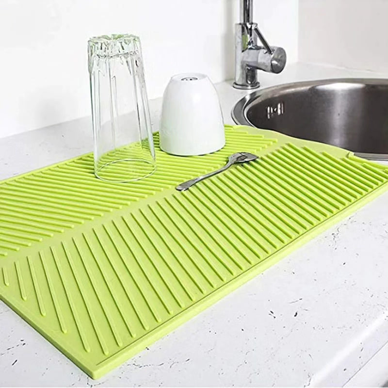 Super Absorbent Nonslip Drain Dish Mat