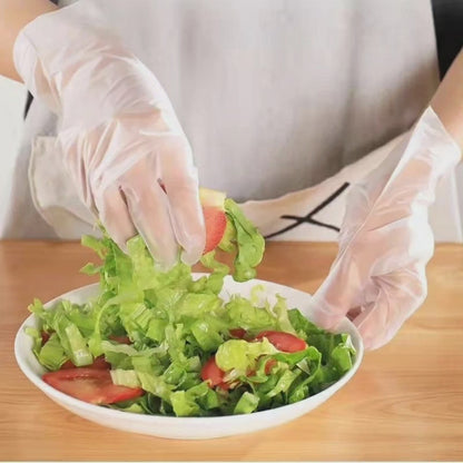 100pcs Disposable Kitchen Gloves