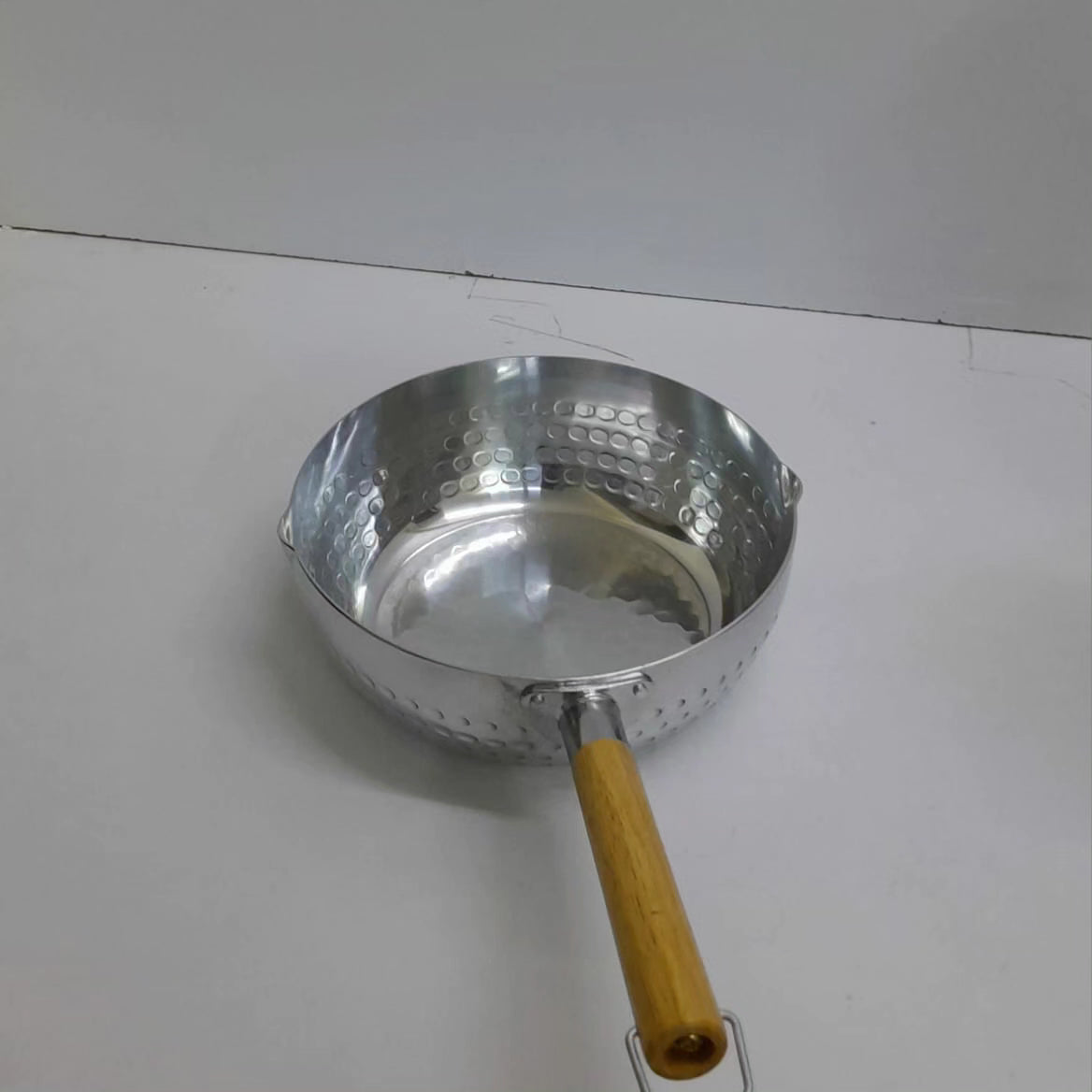 Stainless Steel Sufuria/Snow Milk Cookware with Wooden Handle