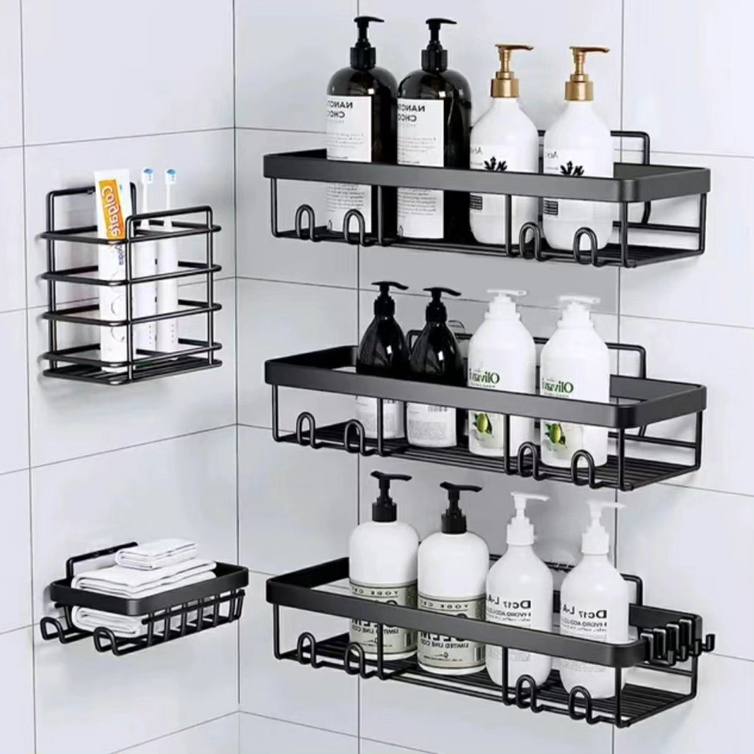 5pcs Set Shower Caddy Shelf