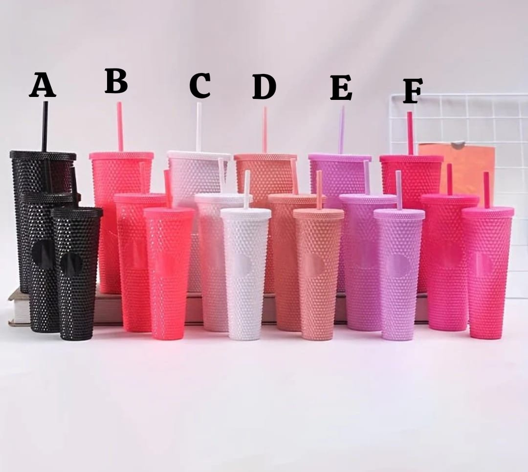 3 in 1 Studded tumbler set