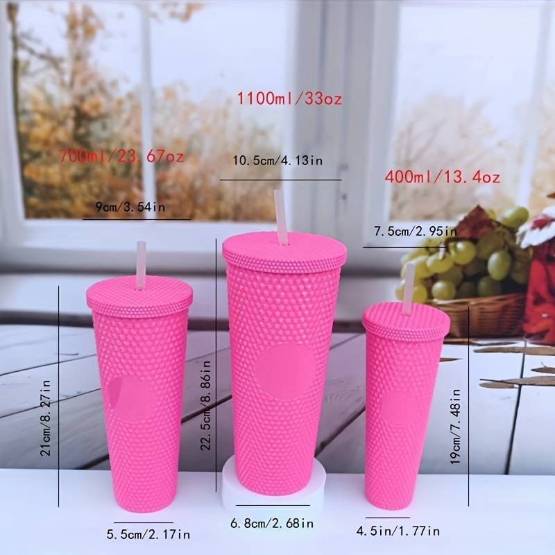 3 in 1 Studded tumbler set