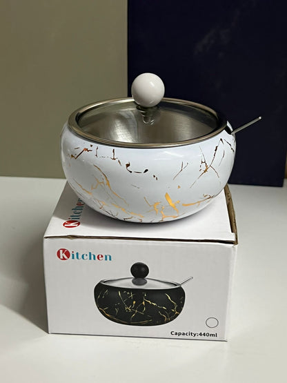 Stainless Sugar Dish