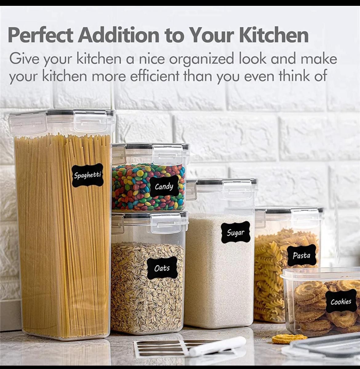 8pc Food storage containers