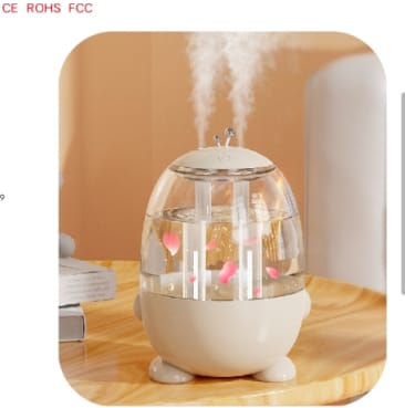 3 litre dual humidifier lots of mist