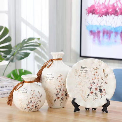 3pc Ceramic Flower Vase