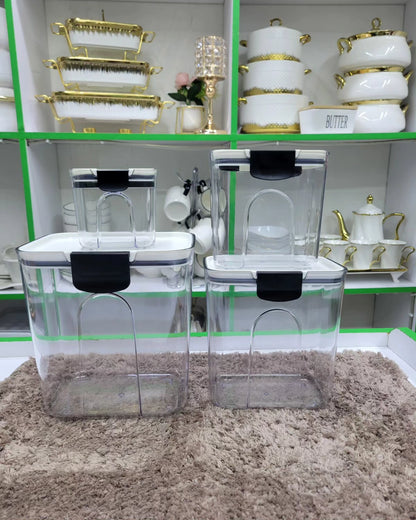 4pcs Airtight Storage Containers