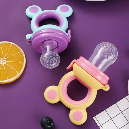 2 Silicone Baby Fruit Pacifier