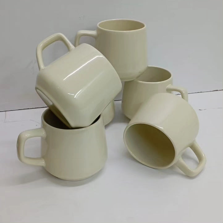 Ceramic mugs 6pc