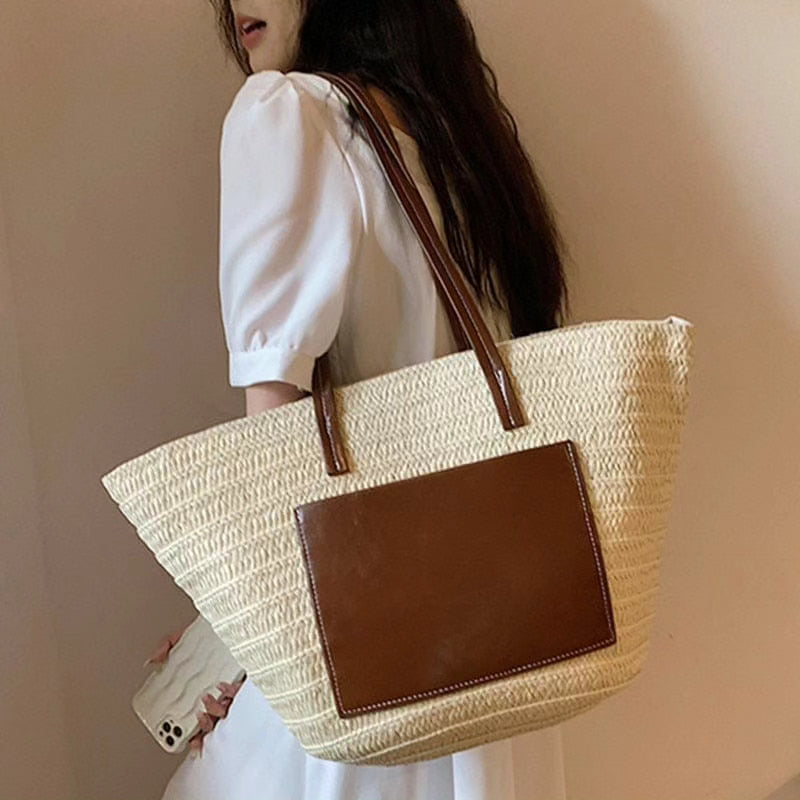 Woven Beach Bag