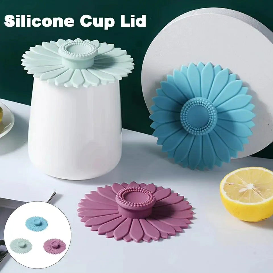 Sunflower Silicone Cup Cover