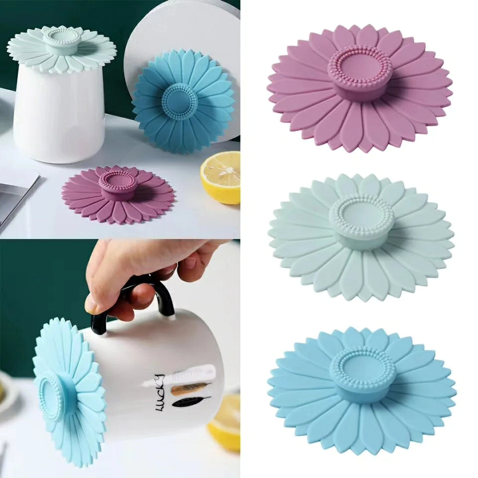 Sunflower Silicone Cup Cover