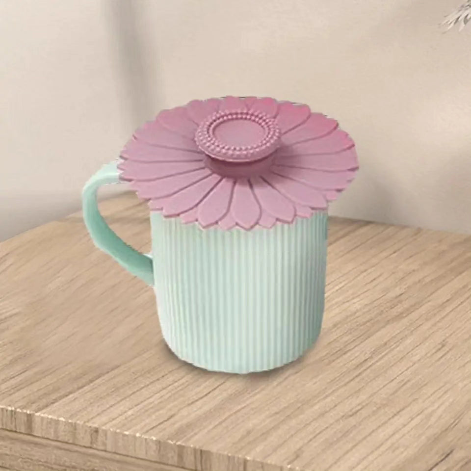 Sunflower Silicone Cup Cover