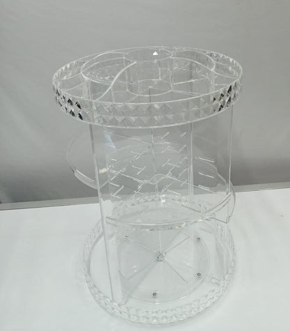 360° Rotating cosmetic organizer